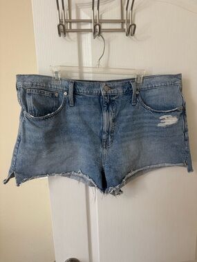 Madewell Blue Denim Shorts